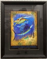 Coconut Grove Arts Festival Framed Poster