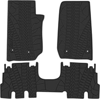 Car Floor Mat for Jeep Wrangler 4 Door Sahara Rubi