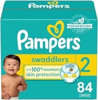 Pampers Swaddlers Newborn Diaper Size 2 84CT