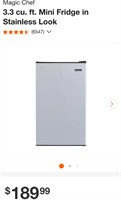 3.3 cu. ft. Mini Refrigerator
