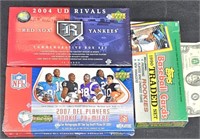 Box Sets '04 Red Sox/Yankees, '07 Football Rookie+