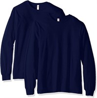 2 PCS FRUIT OF THE LOOM MENS LONGSLEEVE SIZE LARGE