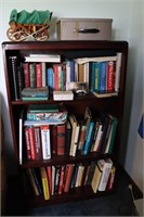 Bookcase, Books, & Collectibles