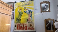 GREAT SCOT HAIGE WHISKEY FRENCH ADVERTISING POSTER