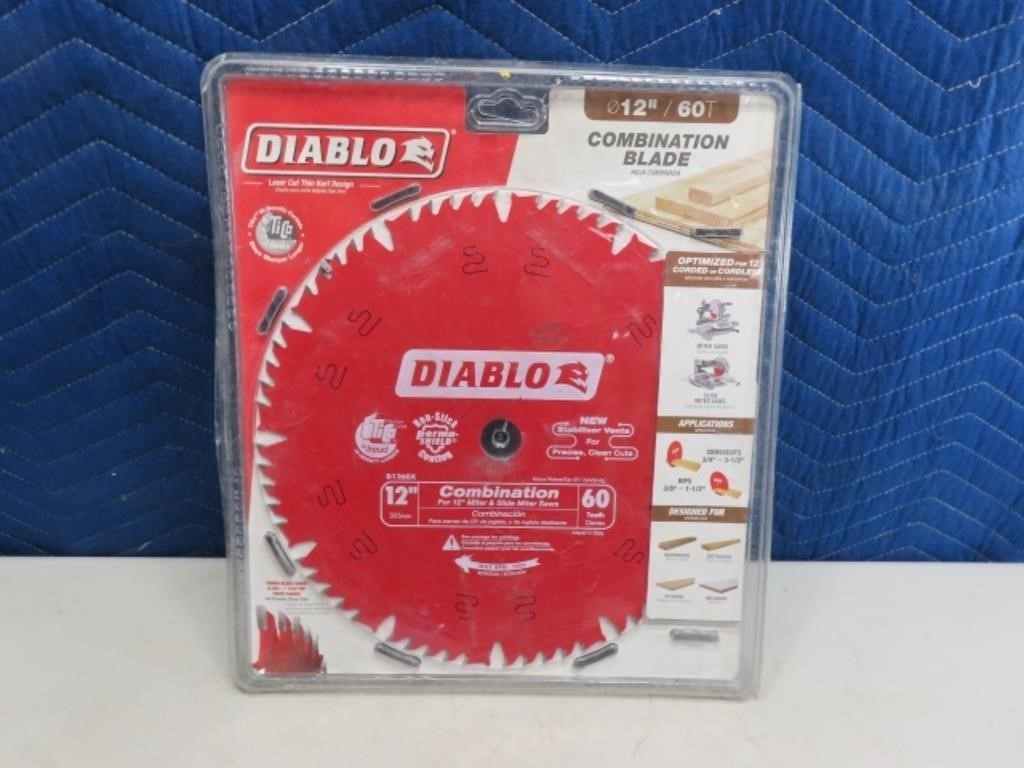 New 12"/60tooth DIABLO Saw Blade