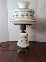 1973 quoizel tall Hurricance lamp