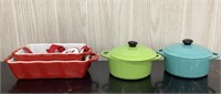 4 Small Baking Dishes