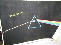 Vintage Pink Floyd Black Light Poster