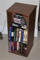 Swivel VHS Cabinet & Contents 12x12x27.5H