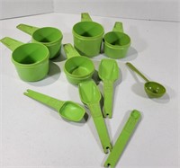 Tupperware Measuring Cups & Spoons