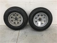 Pair of Load Star 14" Trailer Tires