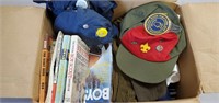 Boy Scout Box of Books, Canteens, Magazines and