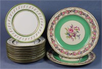 Rosenthal Ivory & GDA Limoges Plates