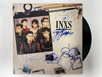 Autograph COA INXS Vinyl