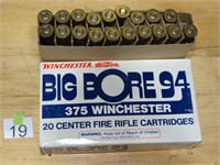375 Win 200gr Winchester Rnds 19ct
