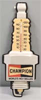 Champion Spark Plug Advertising Thermometer