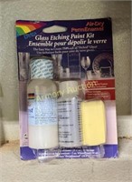 GLASS ETCHING PAINT KIT
