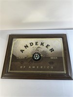 Andecker Beer Sign Mirror, Pabst Brewing Co