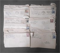 Baseball Player Signed Return Envelopes