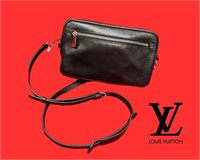 Original Louis Vuitton black Kasai  Crossbody