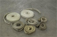 (7) Assorted Nylon Straps, Various Sizes