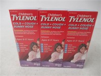 "As is" Children's Tylenol Cold + Cough + Runny