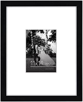 Americanflat 11x14 Picture Frame in Black -