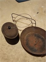 Vintage Iron Cooking Pan