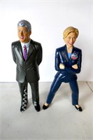 Hillary & Bill Clinton Corkscrew & Nutcracker