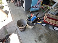 Bucket of Small Hand Tools