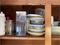 Assorted Kitchen Storage Items