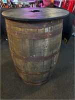 Vintage Barrel Table Top