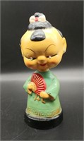 VINTAGE PAPER MACHE "CHINESE" BOBBLEHEAD