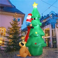 SUNGIFT Christmas Inflatables Tree, 6.5 FT Christm