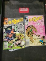 Pair of Elf Quest Marvel Comic Books