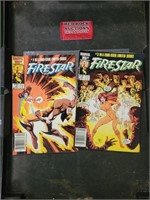 Pair of Marvel Firestar Comic Books