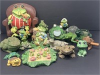 Assorted Frog Figurines