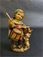 Anri Wood Drummer Boy 1979 Made in Italy