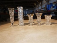 Elegant 24% Lead Crystal Vases