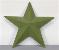 Painted Tin Star -20"