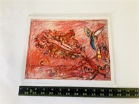 Marc Chagall Le Cantique Des Cantiques II Print