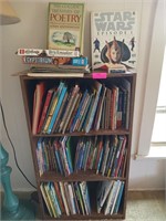 Bookshelf full of assorted books 39x9x22