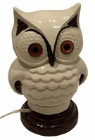 Ceramic Owl Lamp