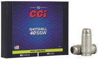 CCI 3740 Pest Control Shotshell 40 SW 88 gr Shotsh