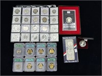 Silver Coins, Silver Proof Sets, Quarters etc