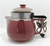 Hall China electric coffee pot