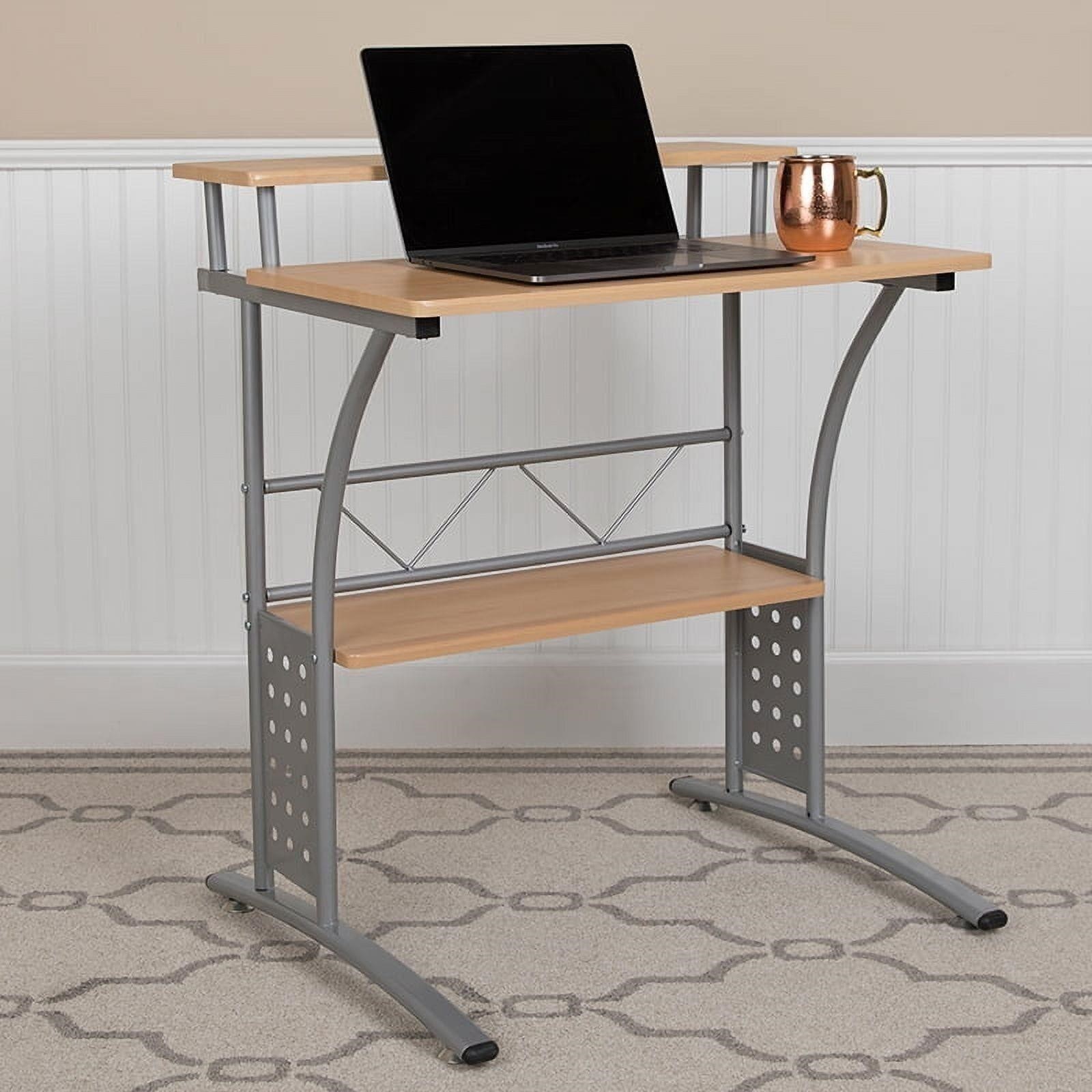 $49 Flash Furniture Clifton Maple Computer Desk