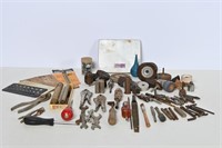 Vintage Tools: Vice Grips, Grinder Wheels, etc.