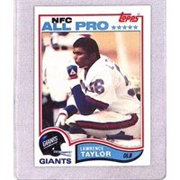 1982 Topps High Grade Lawrence Taylor Rookie