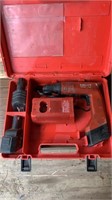 Hilti TCD 12 cordless drill, charger, batteries